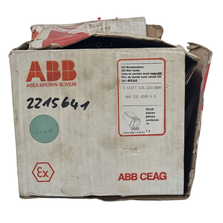 ABB GHG5324506V0 CEE Wall Socket