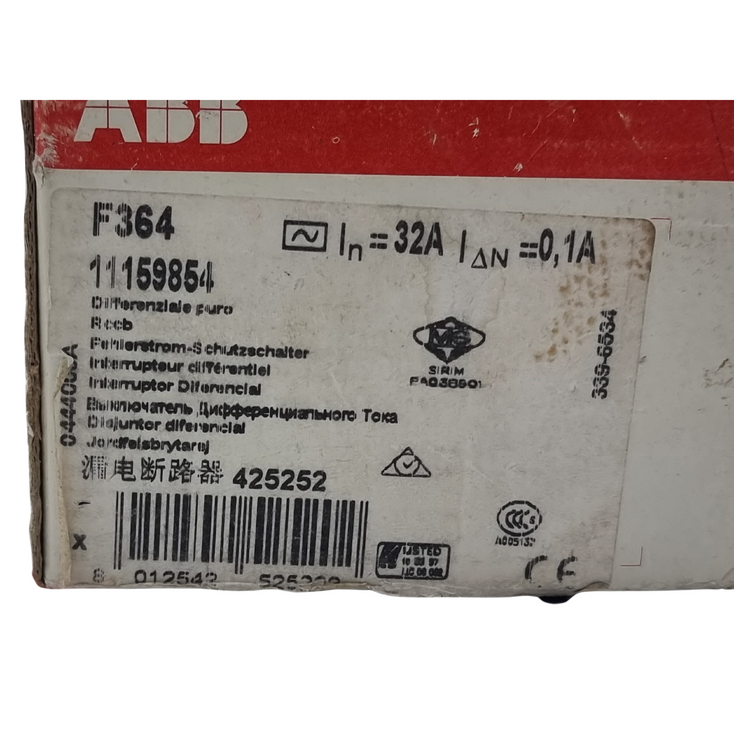 ABB F364 Circuit Breaker 32A