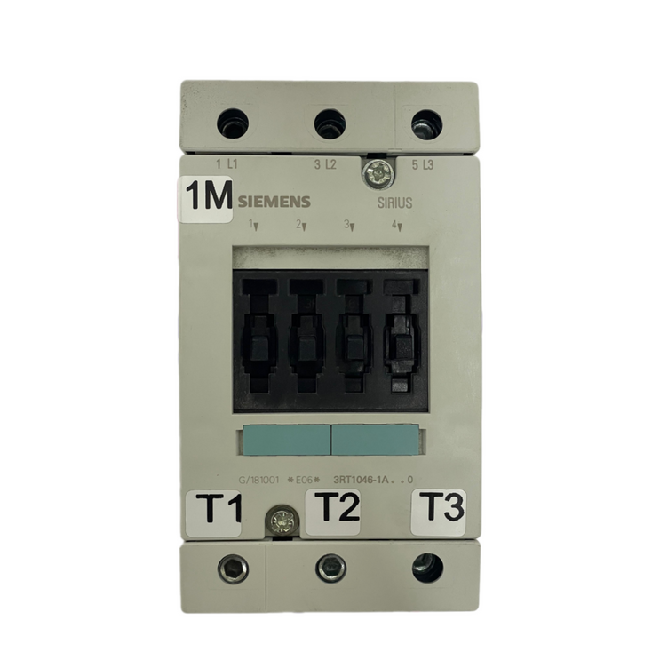 SIEMENS 3RT1046-1AV60 POWER CONTACTOR SIRIUS AC-3 95 A 45 kW / 400 V 480 V AC
