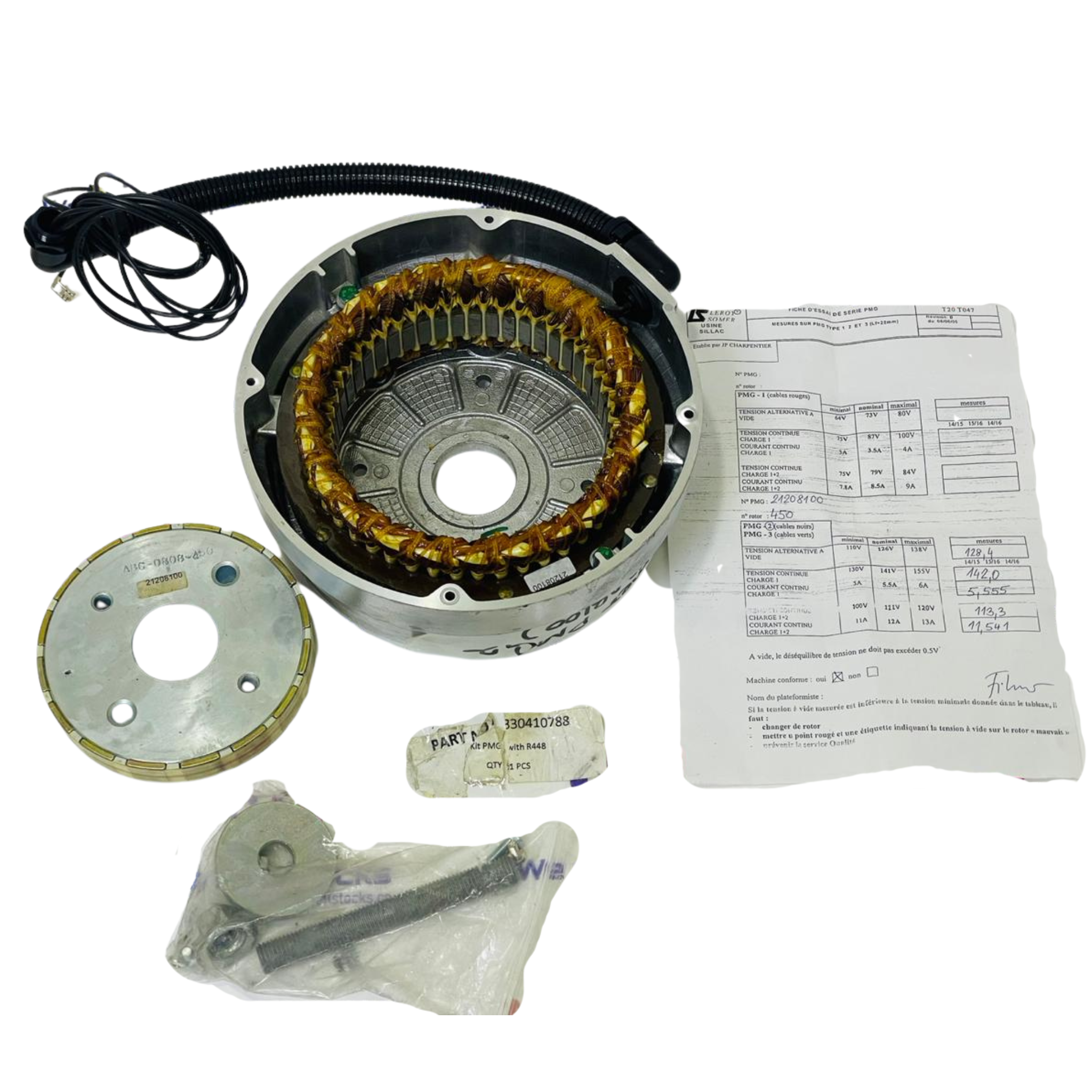LEROY-SOMER PMG2 Permanent Magnet Generator Kit 21208100 – We Sell Stocks