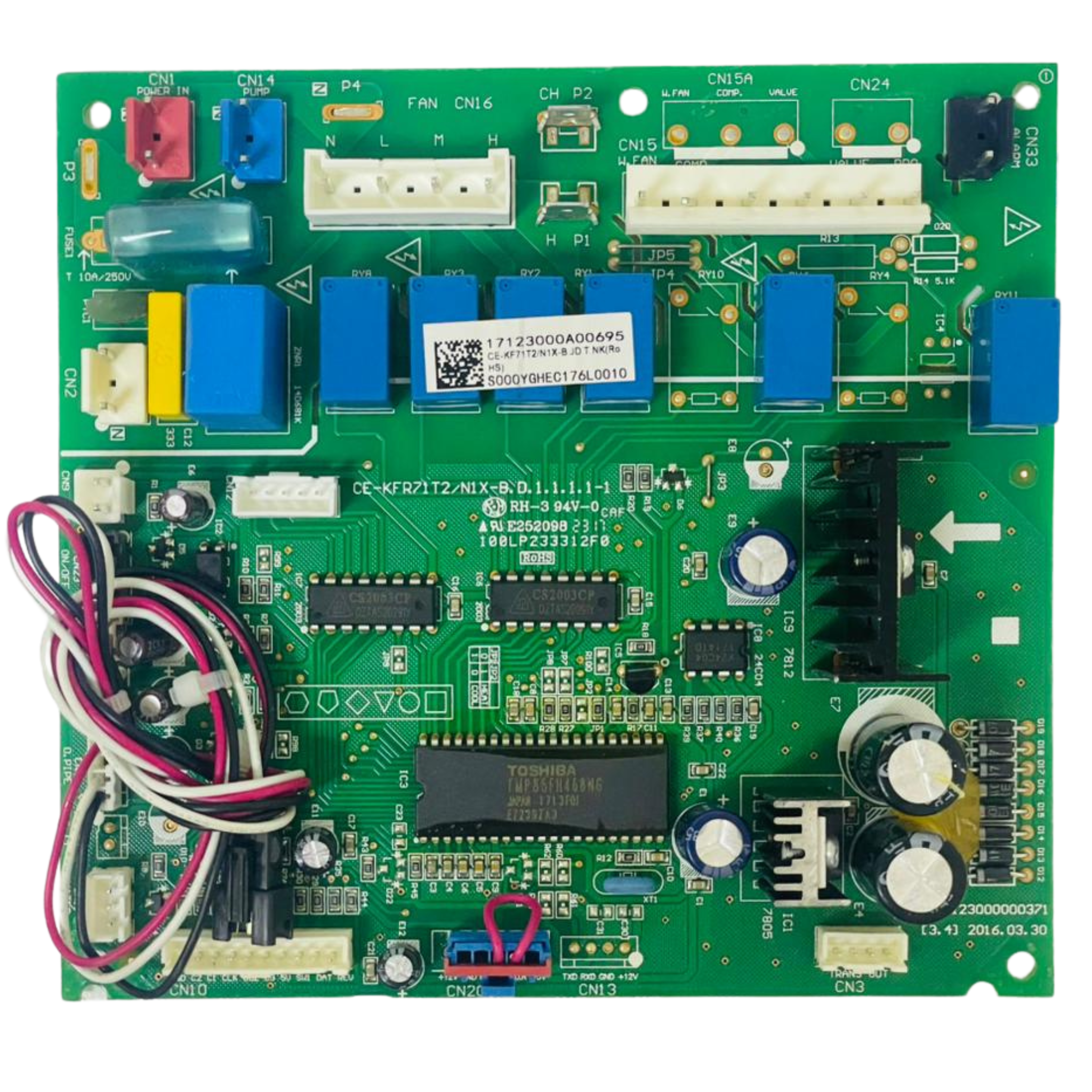 MIDEA CE-KFR71T2/N1X-B.D.1.1.1.1-1 Control Board 17123000000371