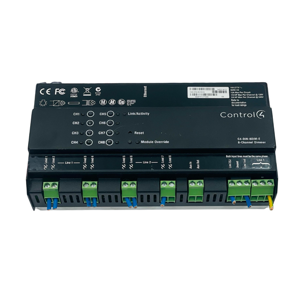 CONTROL4 C4-DIN-8DIM-E Dimmer Module – We Sell Stocks