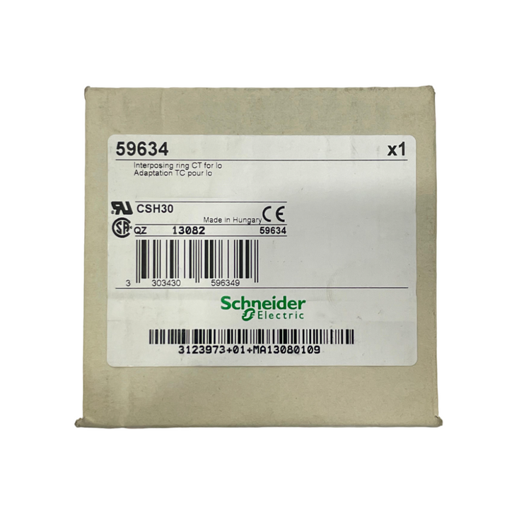 SCHNEIDER ELECTRIC CSH30 Interposing Ring CT For IO 59634