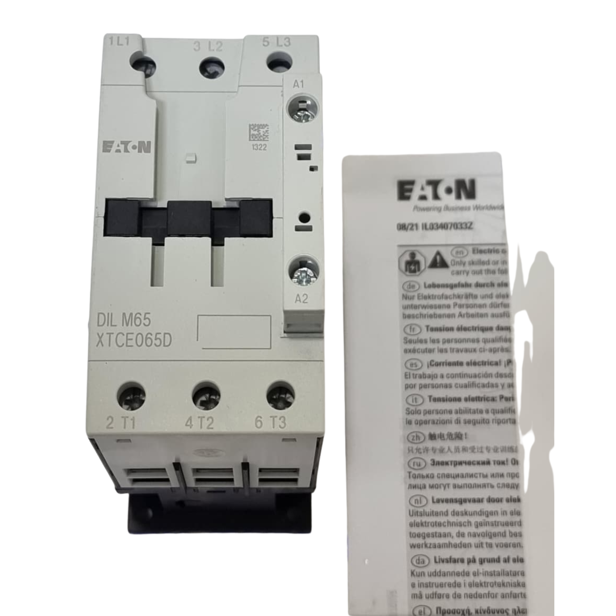 EATON DILM65 AC Operated Contactor 24V XTCE065D00T – We Sell Stocks