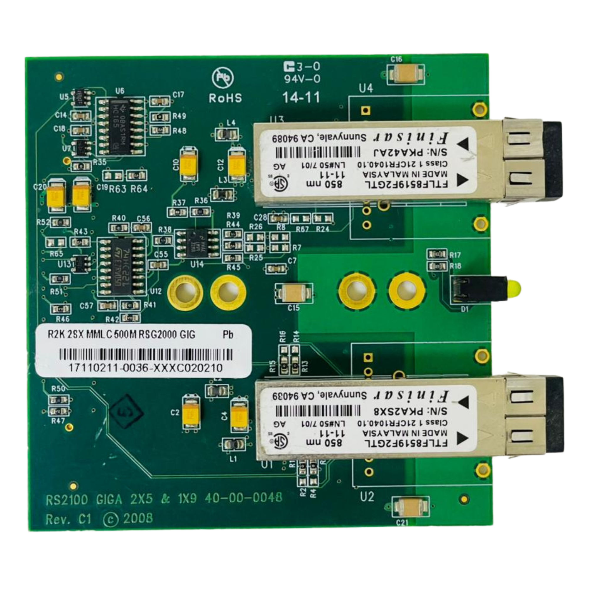 RS2100 GIGA Communication Interface PCB 40-00-0048 – We Sell Stocks