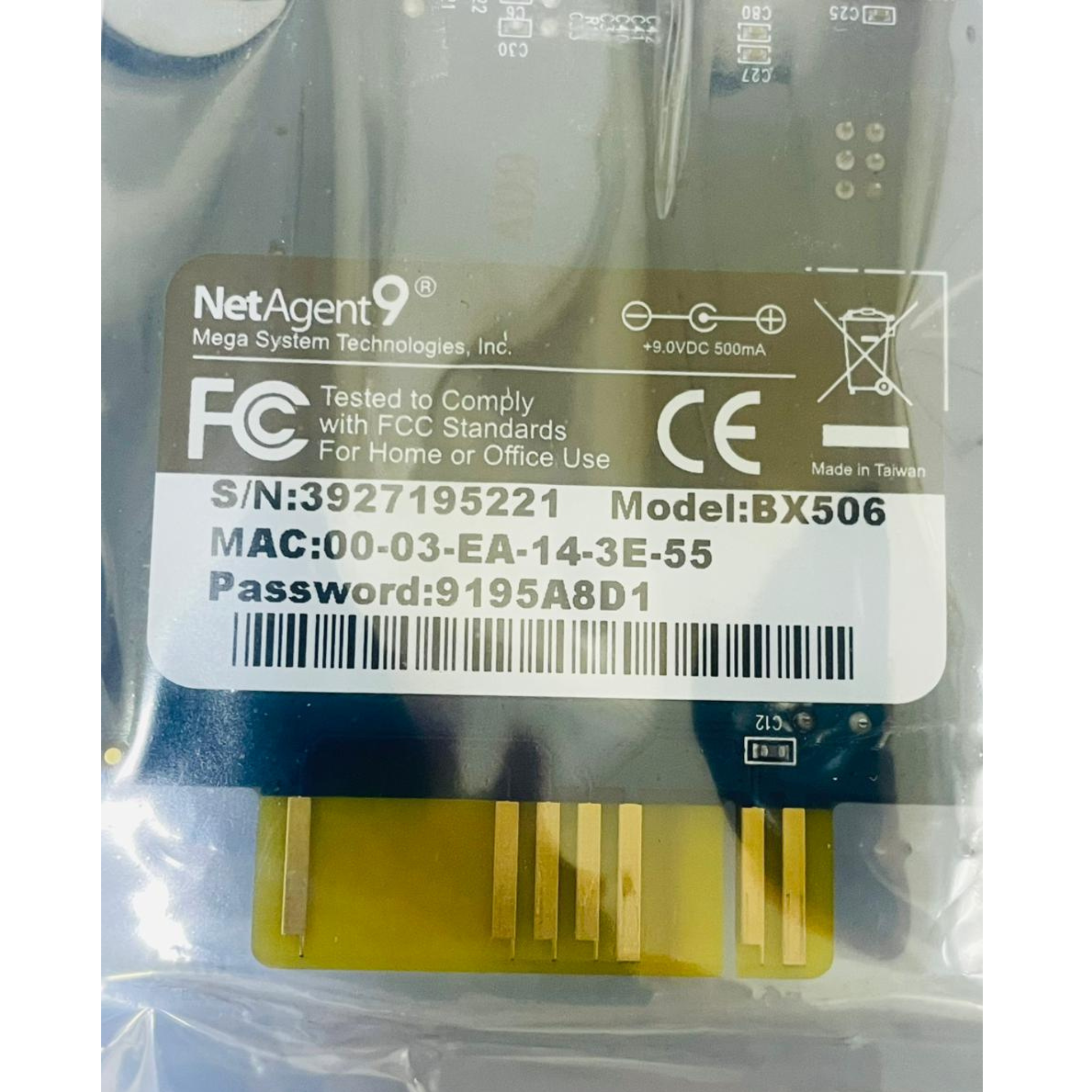 MEGA SYSTEM NetAgent9 BX506-03g-LF SNMP UPS Module – We Sell Stocks