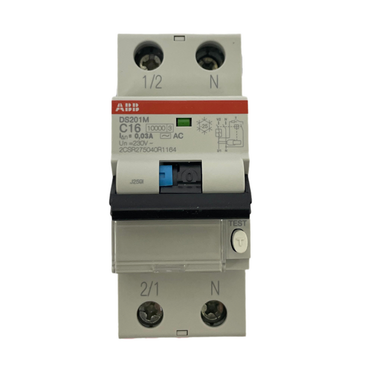 ABB DS201MC16AC30 Residual Current Circuit Breaker 2CSR275040R1164 (5 Pieces)