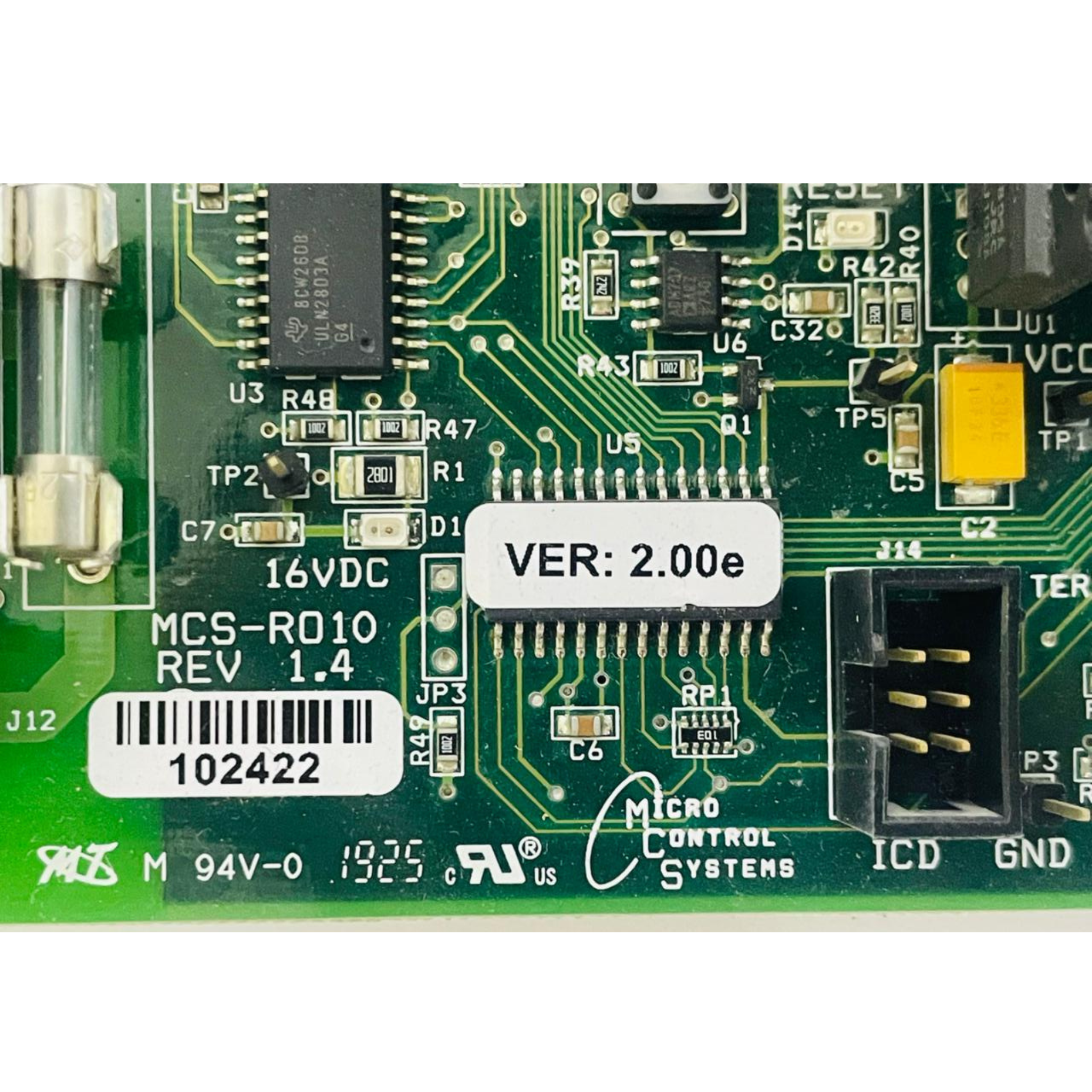 MICRO CONTROL SYSTEMS MCS-RO10 Circuit Board – We Sell Stocks