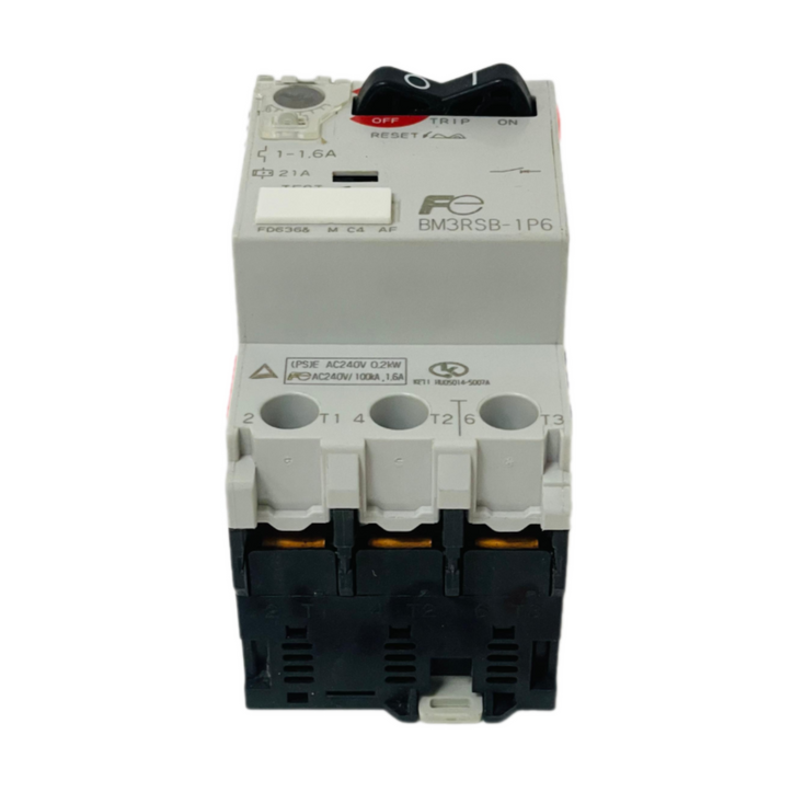 FUJI ELECTRIC BM3RSB-1P6 Motor Protection Circuit Breaker