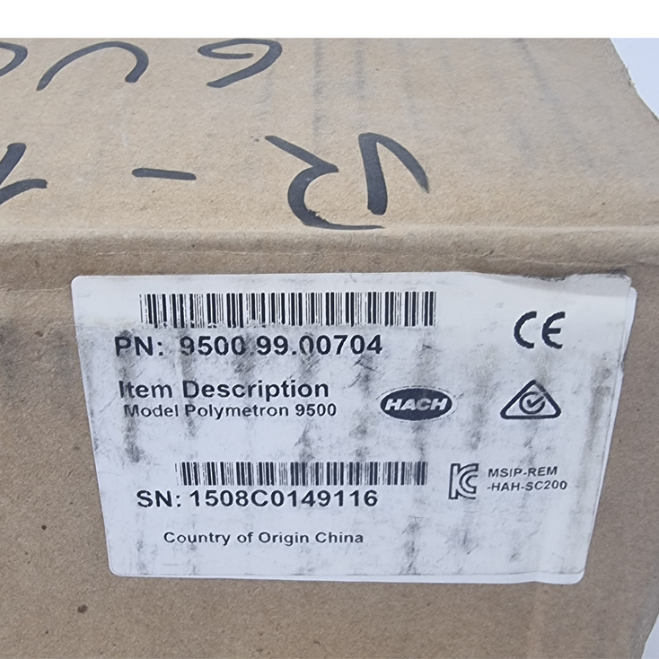 HACH POLYMETRON 9500 Controller 9500.99.00704