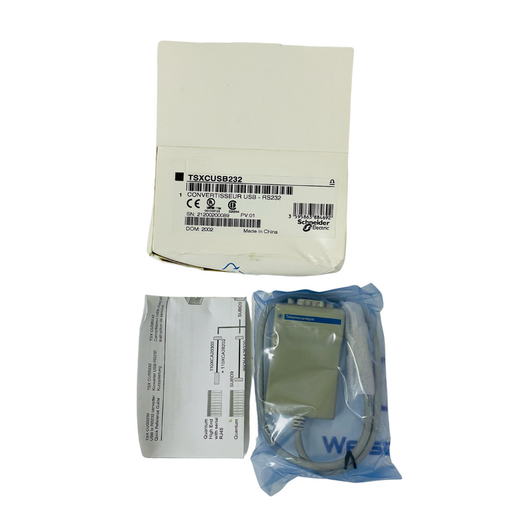 SCHNEIDER ELECTRIC 59671 PC Connection Cord TSXCUSB232