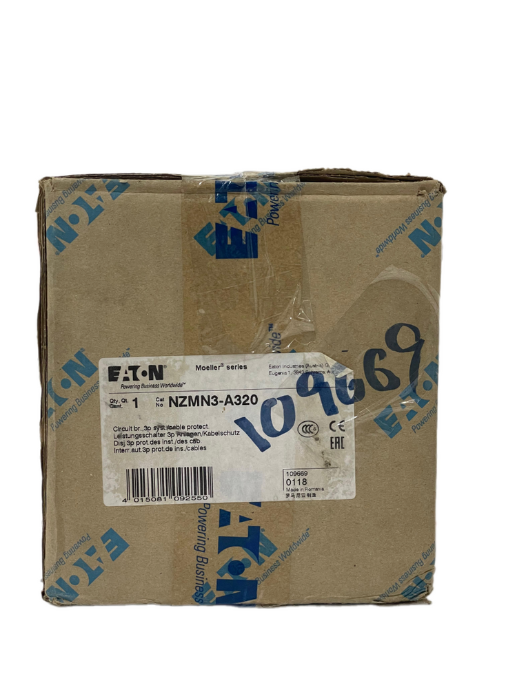 EATON NZMN3-A320 Circuit Breaker 3 Pole 320A