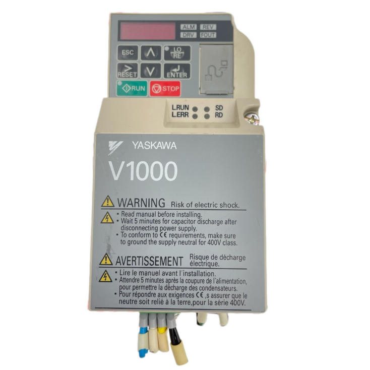 YASKAWA V1000 CIMR-VT2A0002BAA 0.4kw / 0.2kw INVERTER