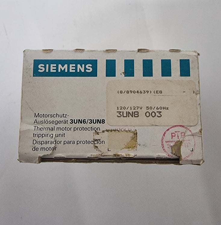 SIEMENS 3un8 003 Contactor