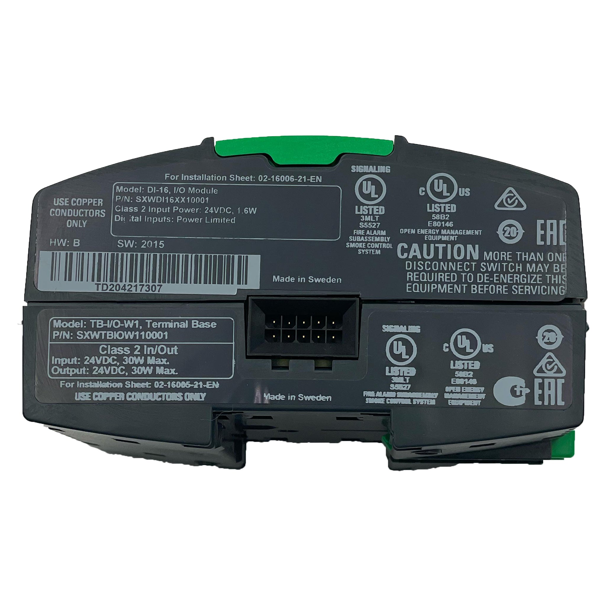 Smartx Controller SCHNEIDER ELECTRIC Smartx Controller DI-16 I/O MODULE 24VDC SXWDI16XX1 ...