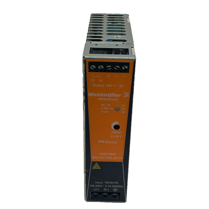 Weidmuller Pro Eco 72w 24v 3a PRO ECO POWER SUPPLY