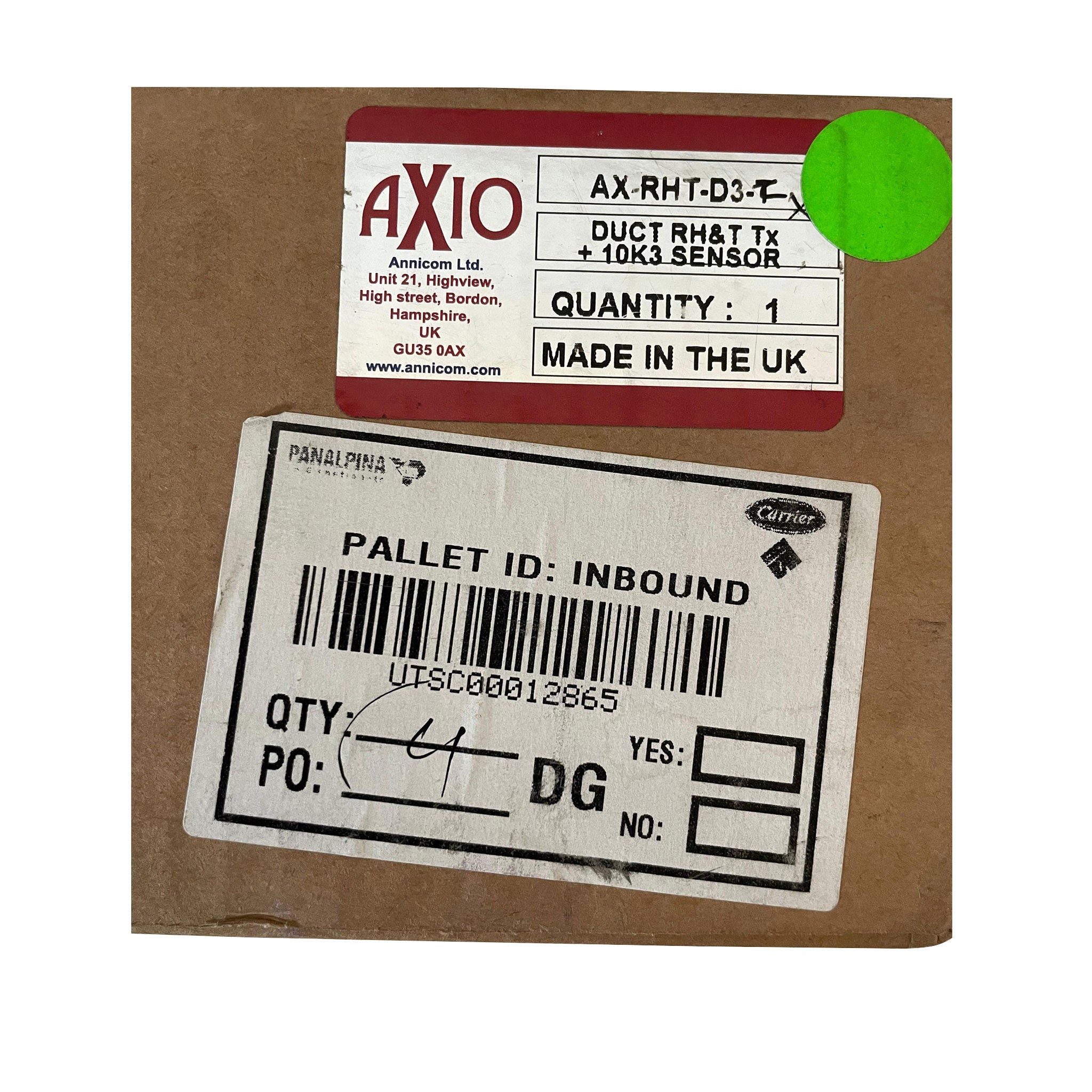 Ax Rht 03 AXIO AX-RHT-D3-T DUCT RH&T Tx + 10k3 SENSOR – We Sell Stocks