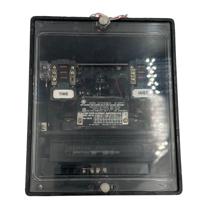 General Electric 12IFCV51BD1A Very invers time current relay with v.Restraint