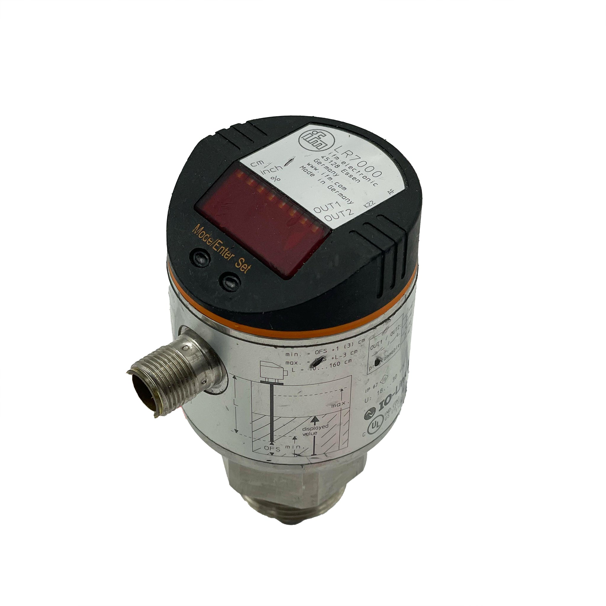 Continuous Level Sensor Cable IFM LR7000 Continuous Level Sensor (guided wave radar) – We Sell Stocks